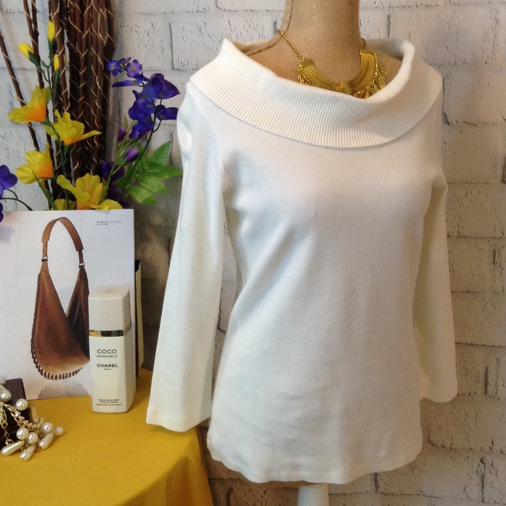 ⬇️ KNIT OFF THE SHOULDER TOP