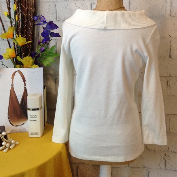 ⬇️ KNIT OFF THE SHOULDER TOP - Picture 3 of 7