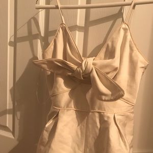 Keepsake, cream romper