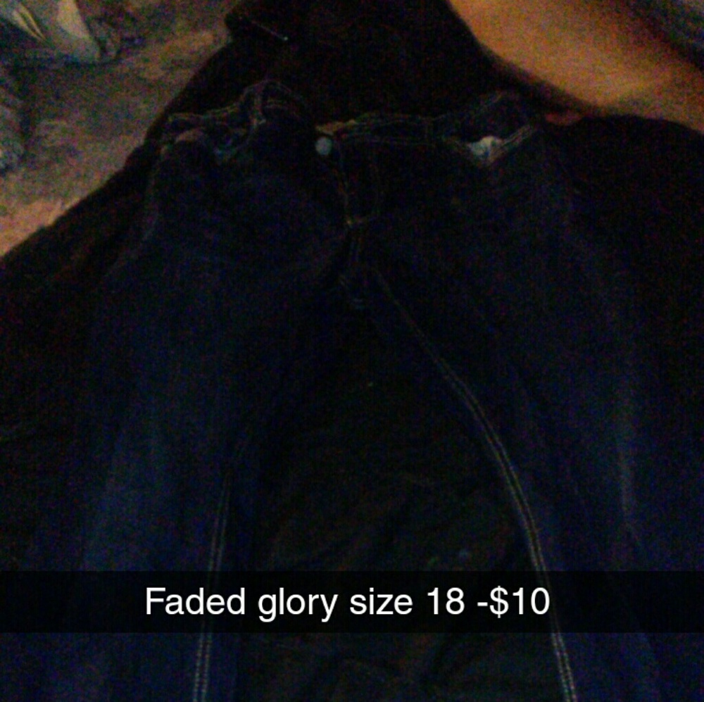 Faded glory jeans
