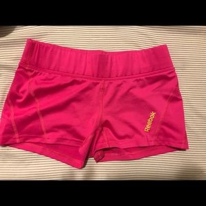 Reebok Playdry Small Pink Workout Shorts