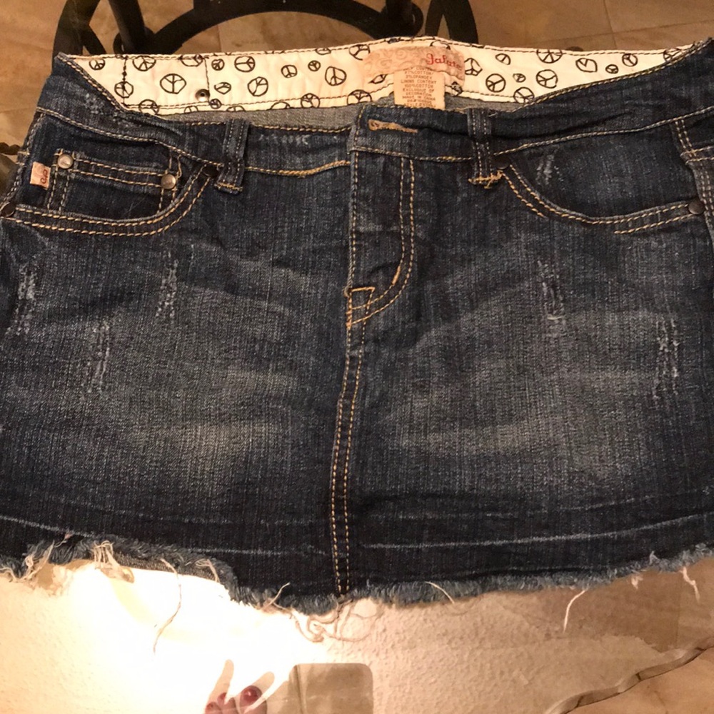 Jean skirt