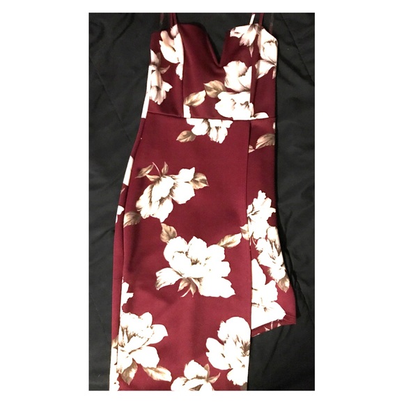 Charlotte Russe Dresses & Skirts - Burgundy Dress from Charlotte Russe