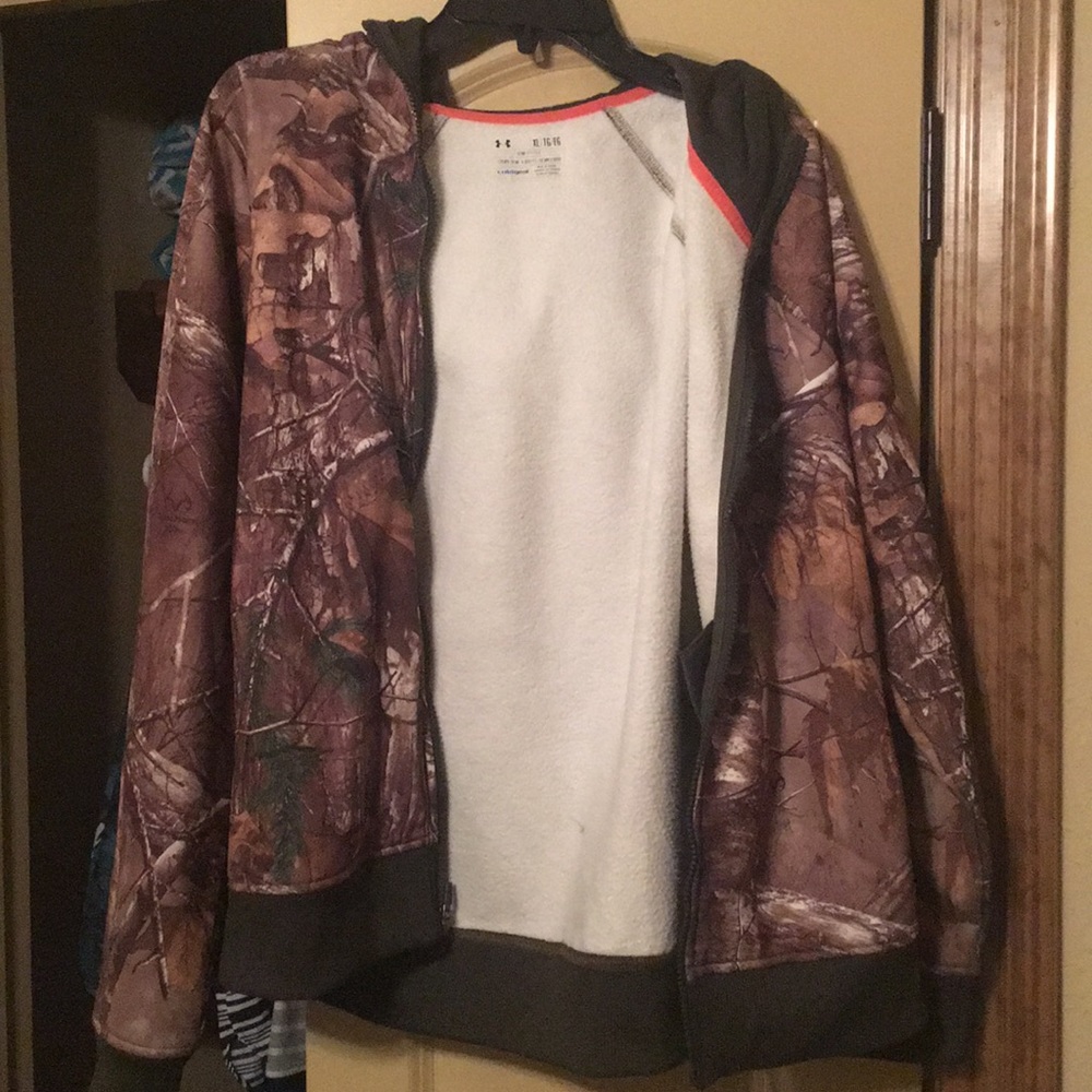 women’s camo under armour jacket