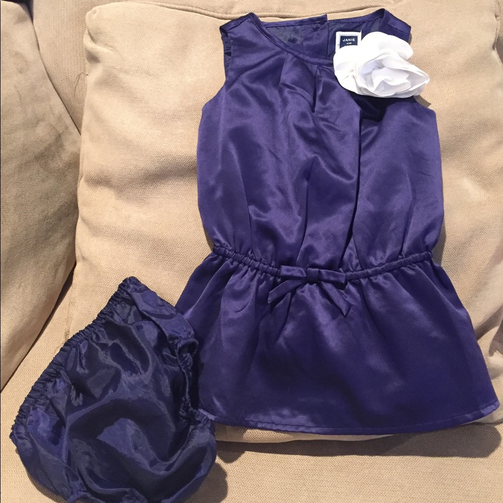 Plum colored dress
