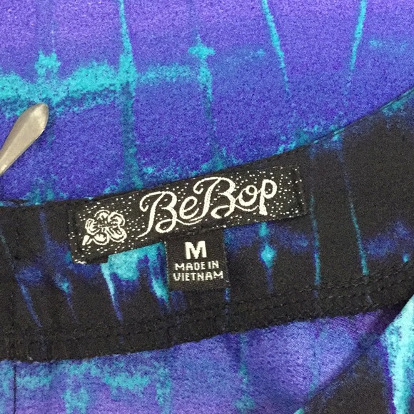 BeBop Multi-print dress size M - Picture 3 of 5