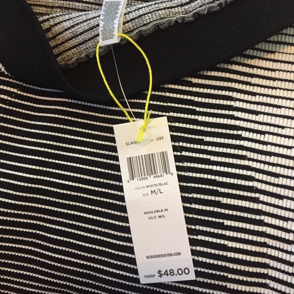 BCBGeneration striped mini skirt - Picture 6 of 7