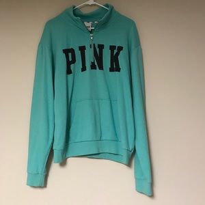 Pink Quarter Zip Jacket