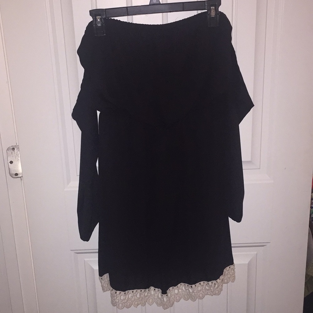 OTS Black Dress