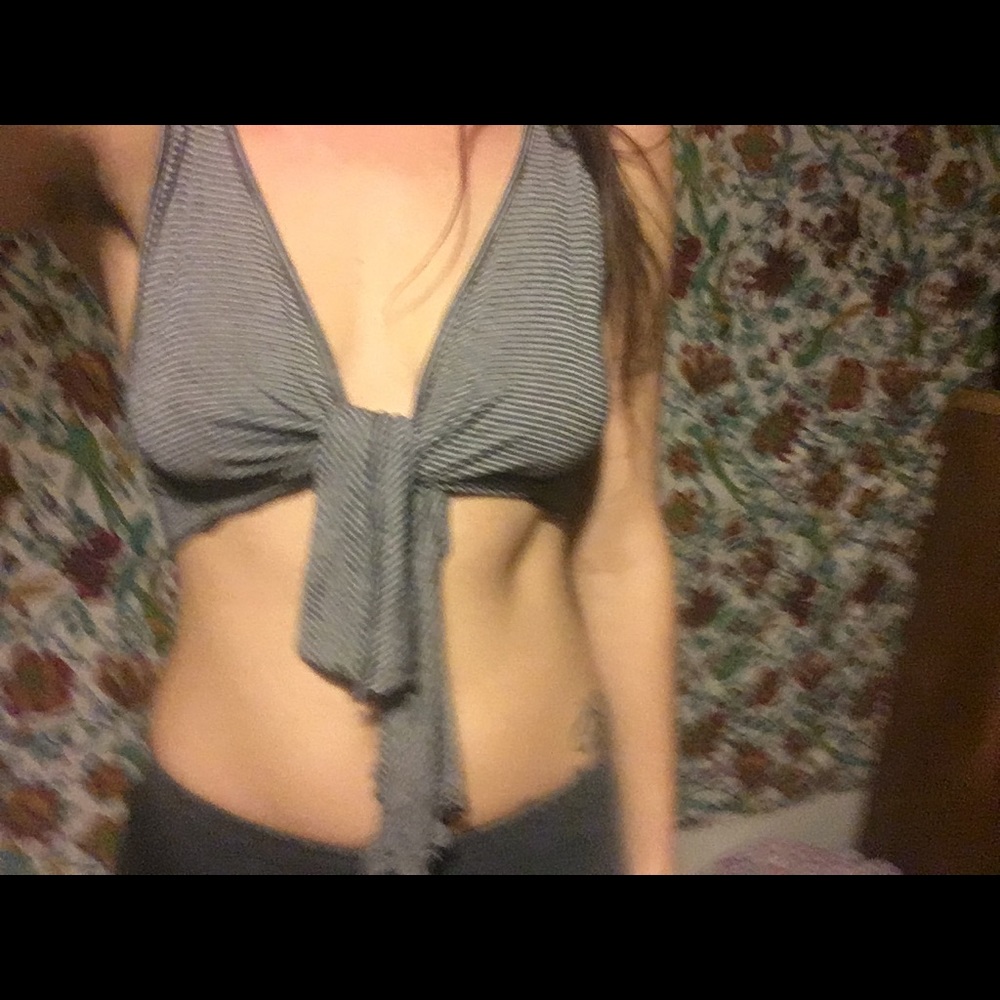 SOLD Cotton Vest/Croptop
