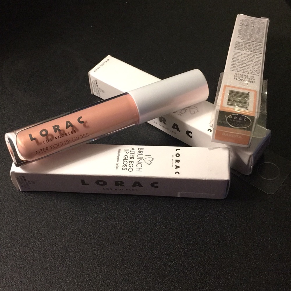 Lorac I ❤️ brunch alter ego lip gloss in Barista