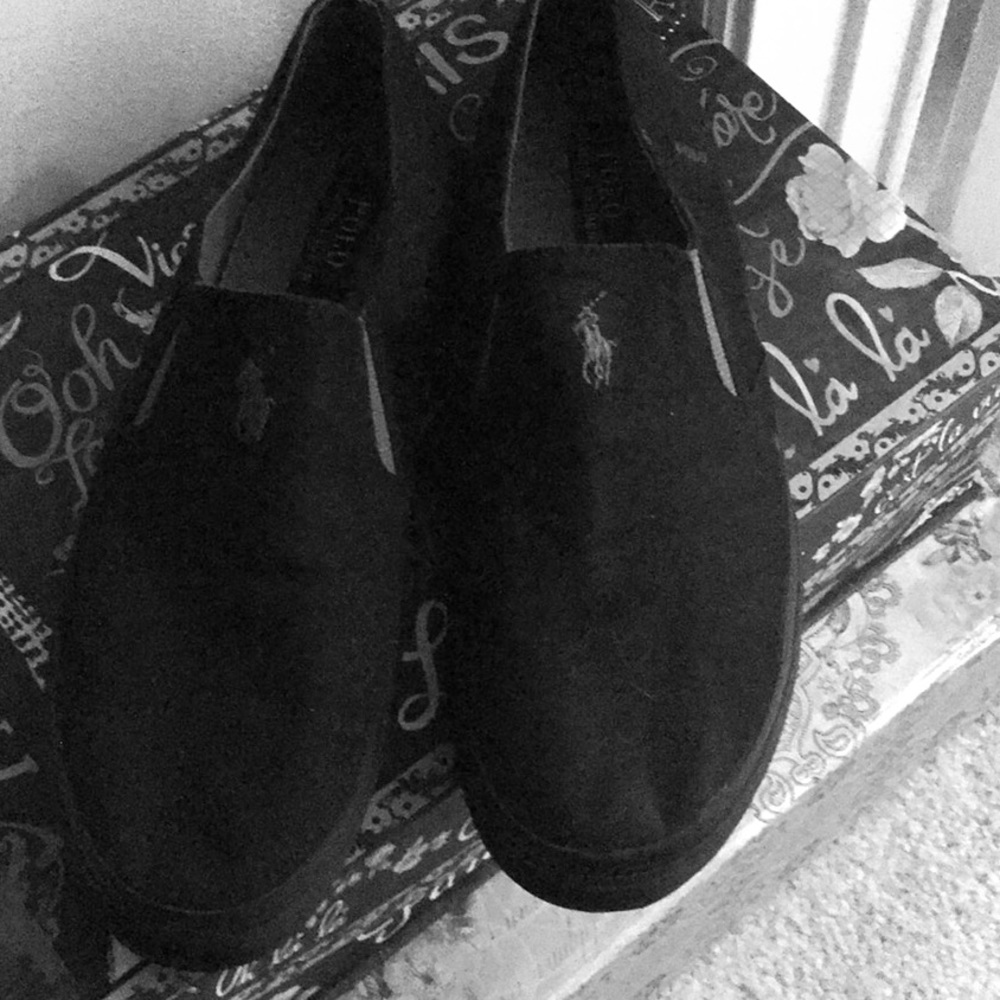 Polo fabric loafers