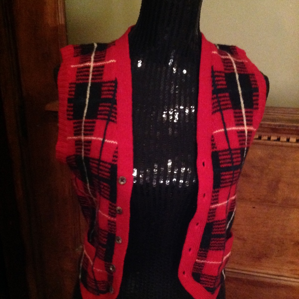 VINTAGE RALPH LAUREN POLO WOOL VEST