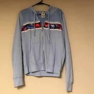 PINK full zip jacket floral