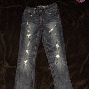 Regular ripped jeans