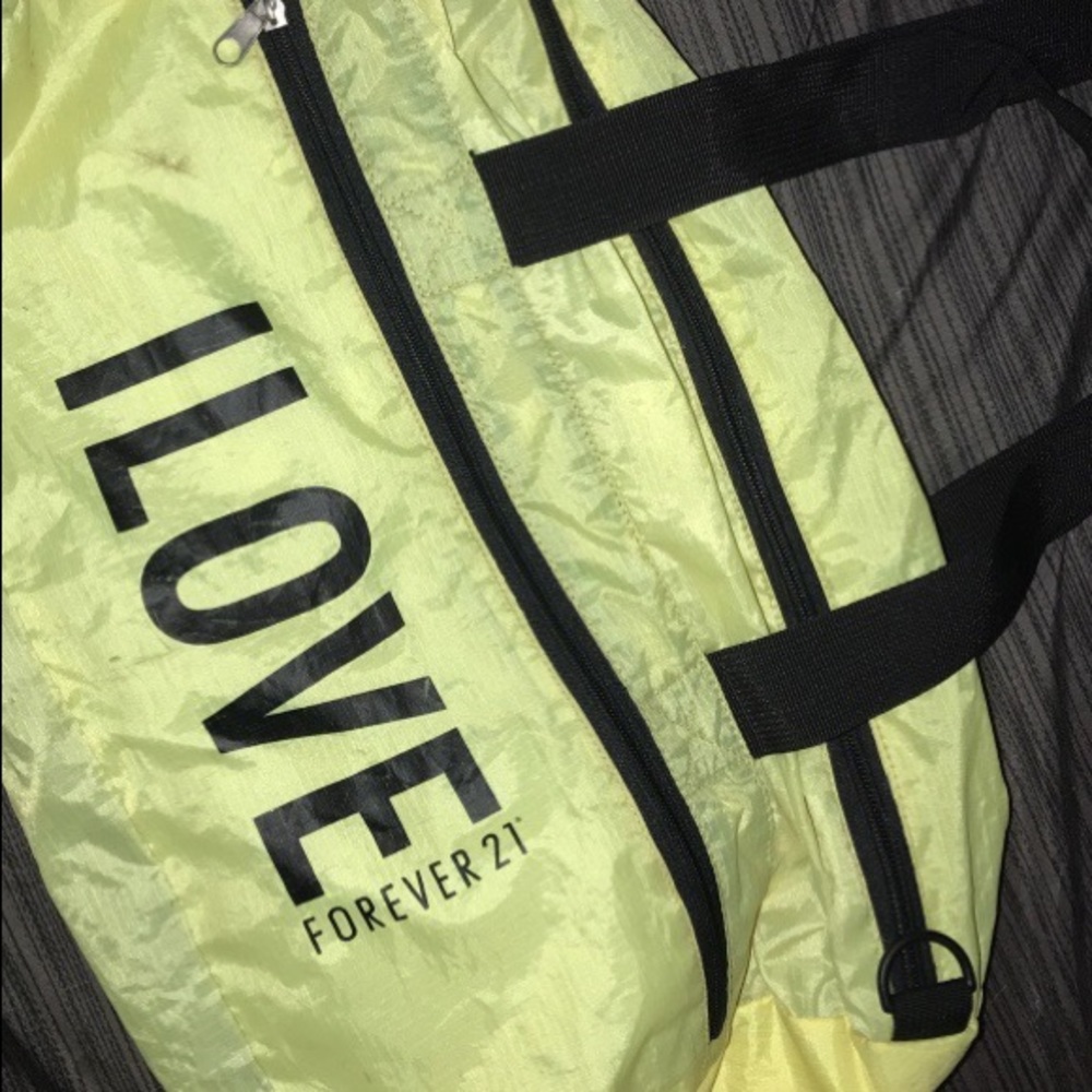 Forever 21 duffle bag