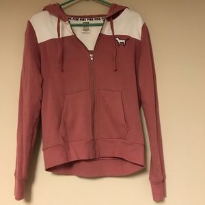 LOVE PlNK full zip jacket