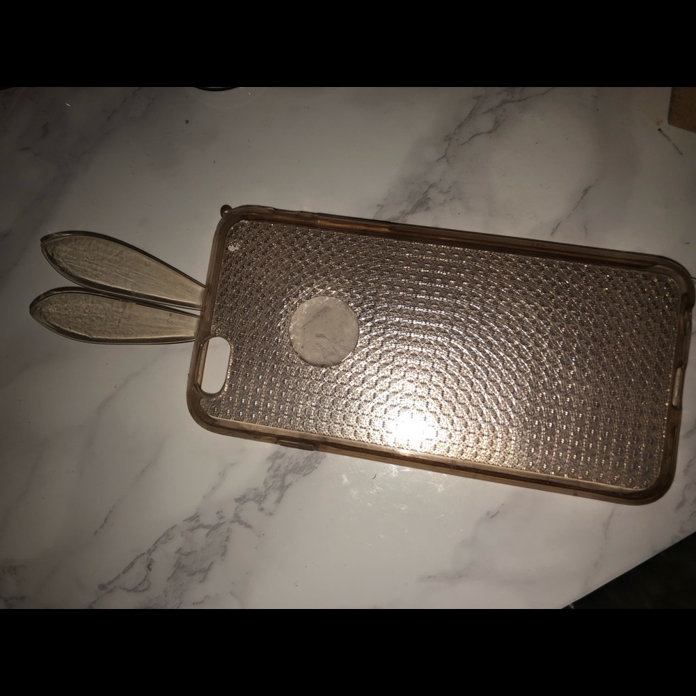 Bunny sparkly phone case iPhone 6/7