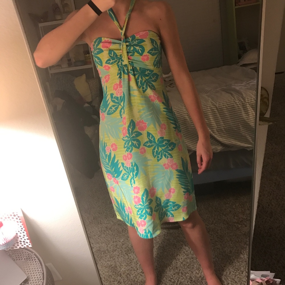 LOWEST💥Lilly Pulitzer halter or strapless dress