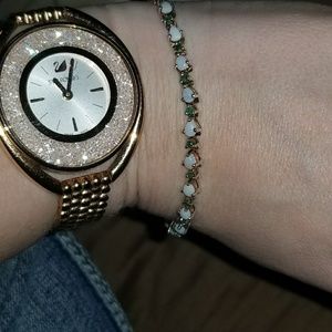 Emerald and Opal Sterling Silver 925