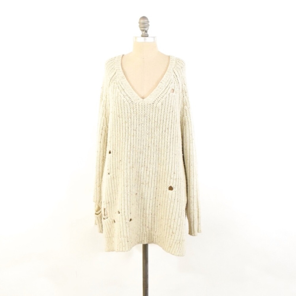 Wildfox distressed sweater