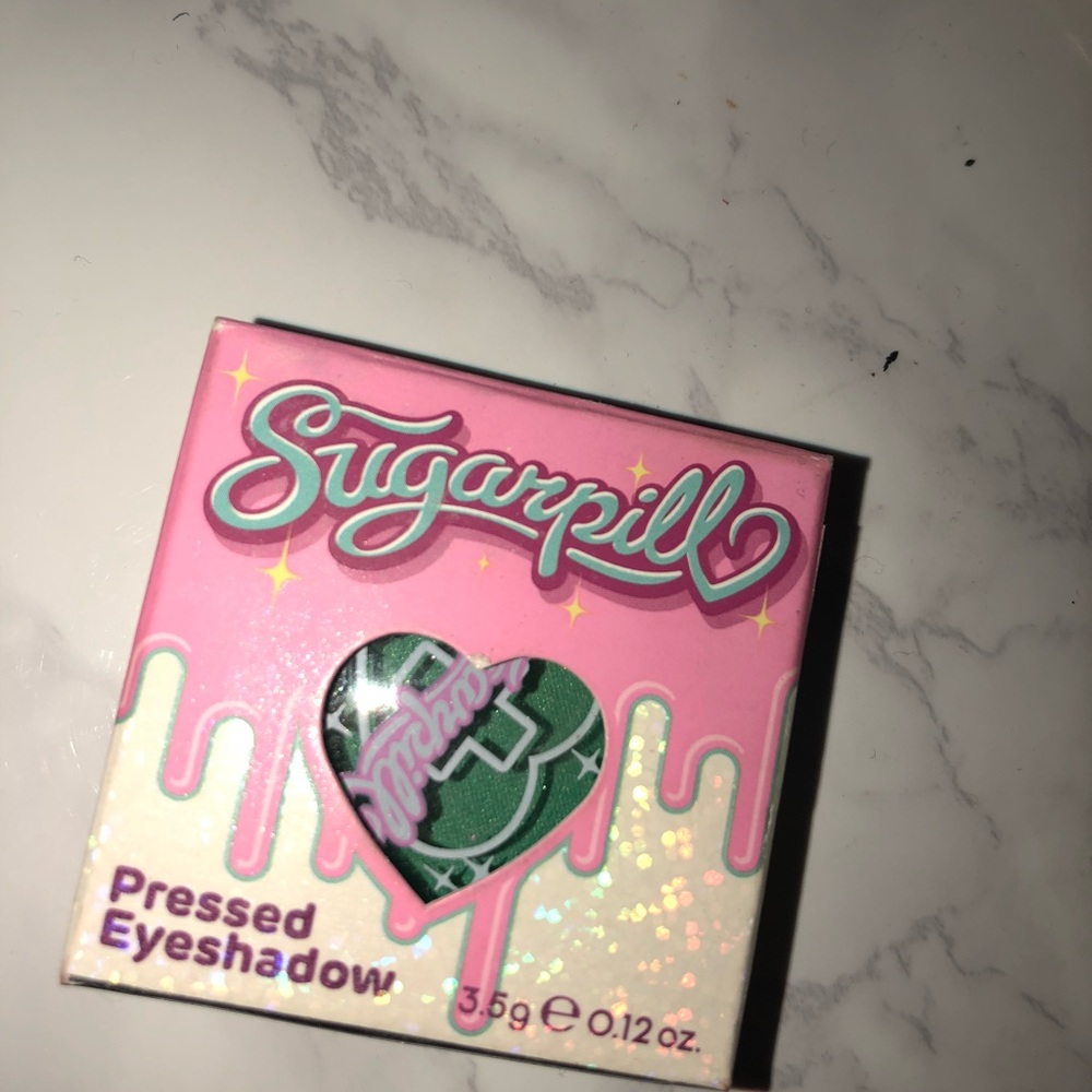 Sugar pill green single eyeshadow