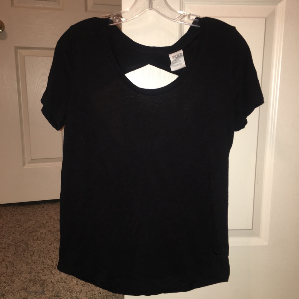 Open back VS PINK tee