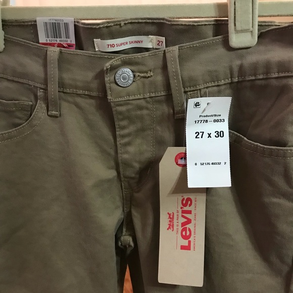 Levi 710 Super Skinny Jeggings - Picture 3 of 4