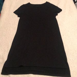 Basic Black T-Shirt Dress