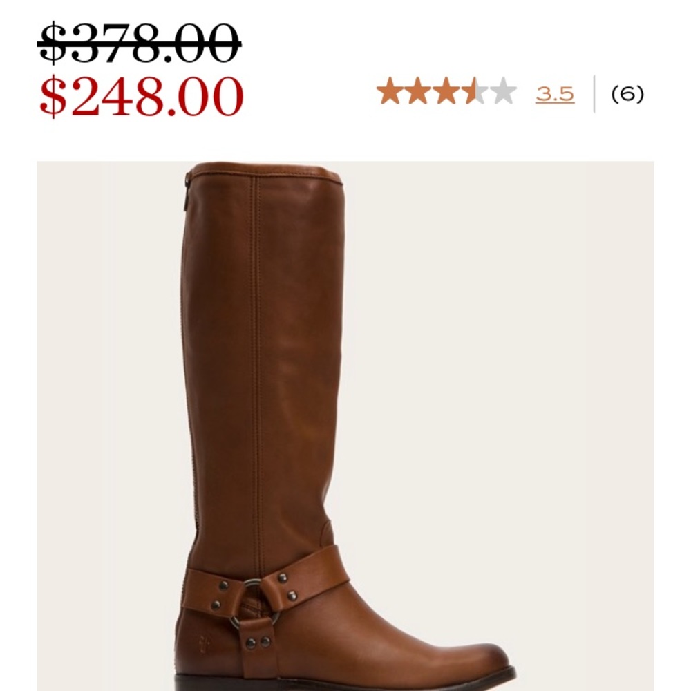 Frye boots Phillip harness tall