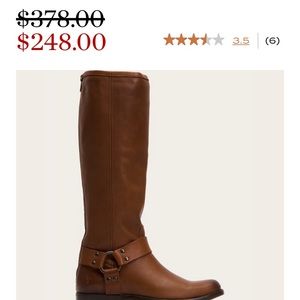 Frye boots Phillip harness tall