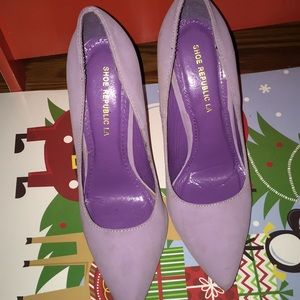 Purple heels!!