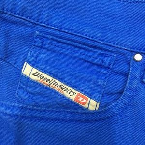 Women Royal Blue Diesel Jeans S. 26 Low cut skinny