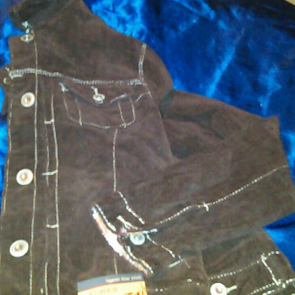 Long sleeve corduroy jacket