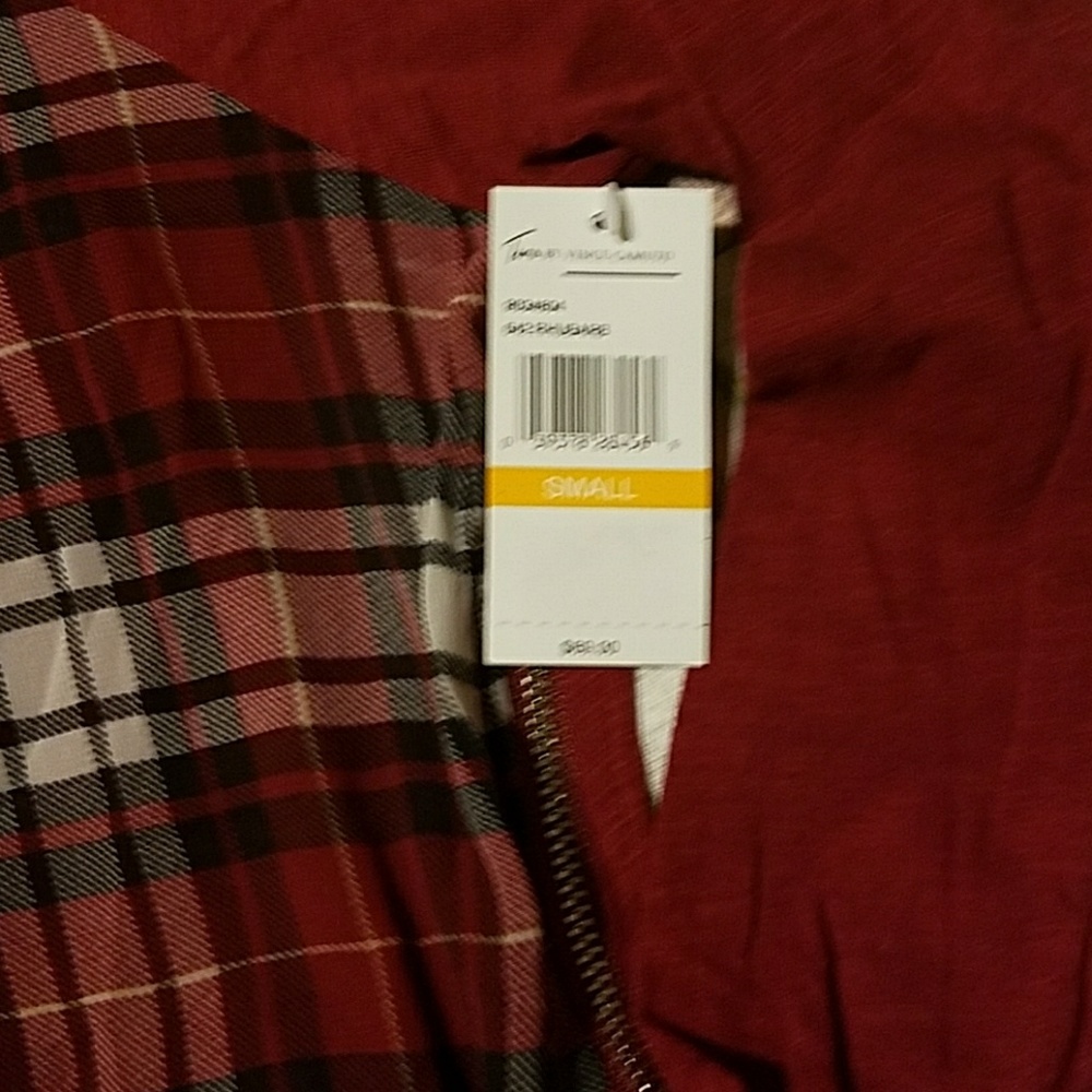 NWT! {Two by Vince Camuto} -Size S- Plaid Shirt - Picture 4 of 6