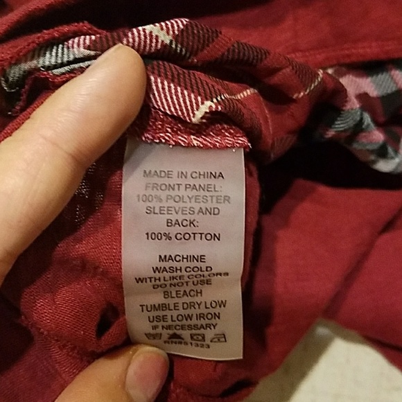 NWT! {Two by Vince Camuto} -Size S- Plaid Shirt - Picture 6 of 6