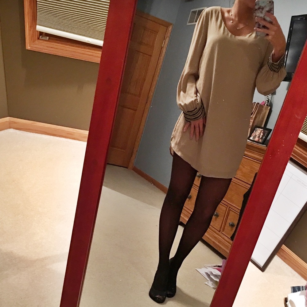 NWOT - never worn Hanover long sleeve shift dress