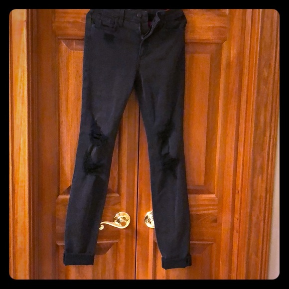 Joe’s distressed black skinny - Picture 1 of 5