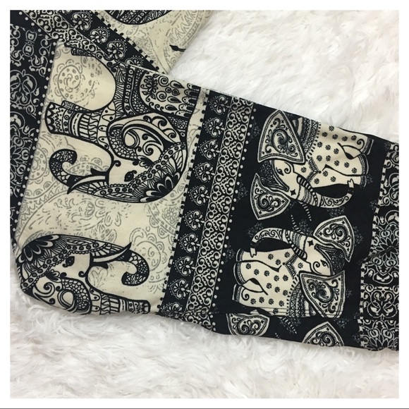 NWOT Elephant Leggings - One Size Fits Most (2-10) - Picture 2 of 4