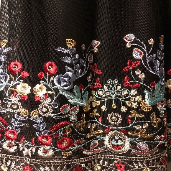 Just Me Embroidered dress - Picture 3 of 5