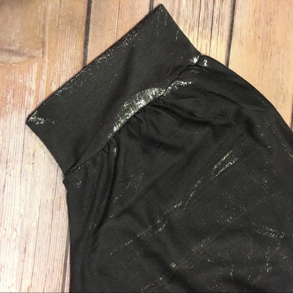 Empire Waist Gray/Silver Top EUC - Picture 3 of 8