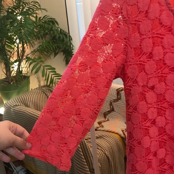 3/4th sleeve lace dress - Picture 2 of 3