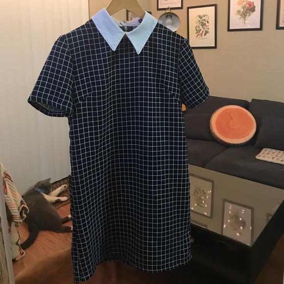 Patterned collared dress - Picture 1 of 2