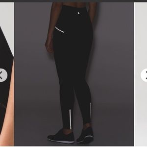lululemon reflective tights