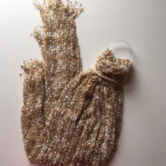Boutique Accessories - NWT Champagne and Ice Scarf