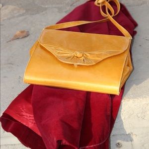 Vintage Yellow 80’s Bag