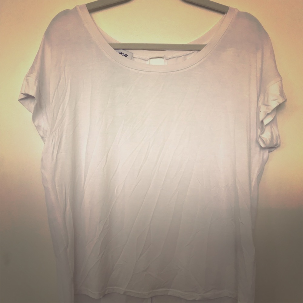 White Bebe T shirt