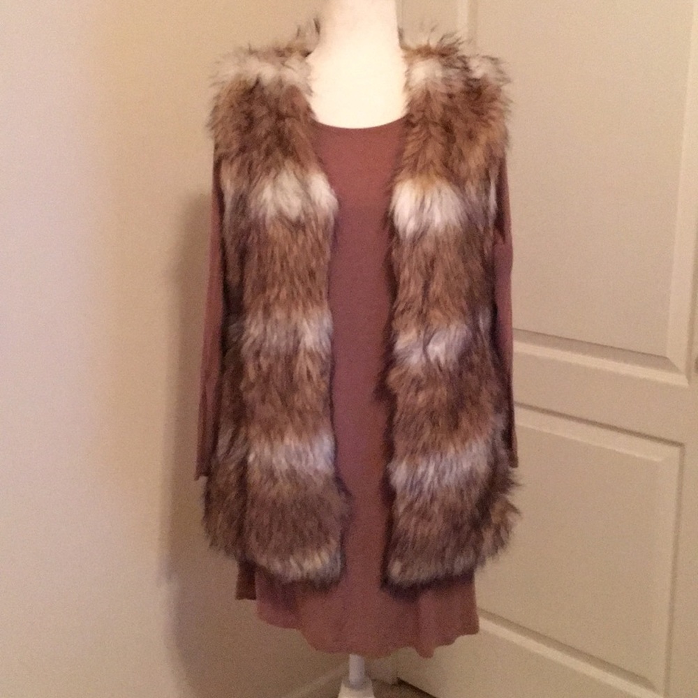 Chicwish Faux Fur Vest