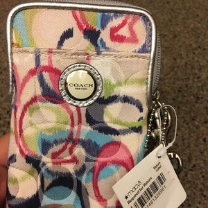 Coach wristlet NWT
