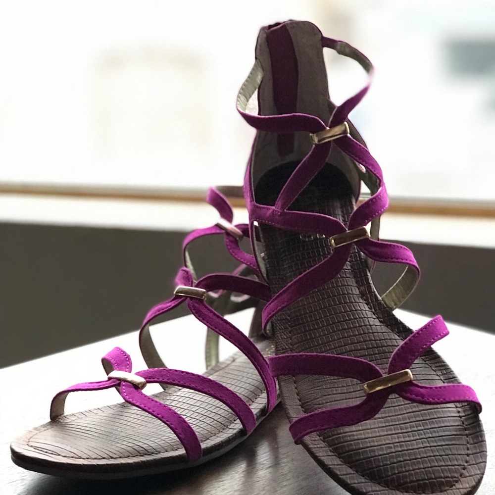 Naturalizer brand Carlos Santana Suede Sandals